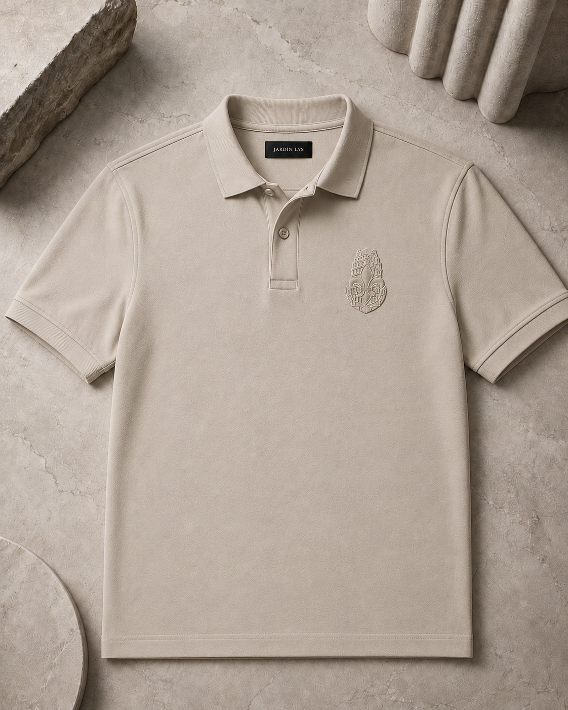 Polo Beige Pierre